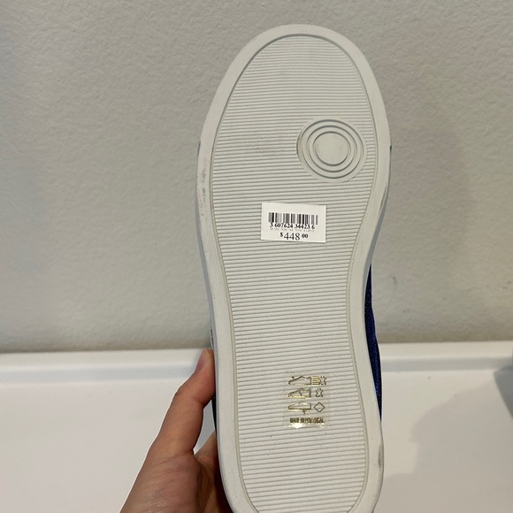 ZADIG & VOLTAIRE LA Flash sneakers, glitter fabrics, size 38, New with Box - Picture 7 of 11